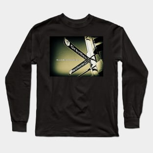 Manchester Boulevard & Grevillea Avenue2, Inglewood, California by Mistah Wilson Long Sleeve T-Shirt